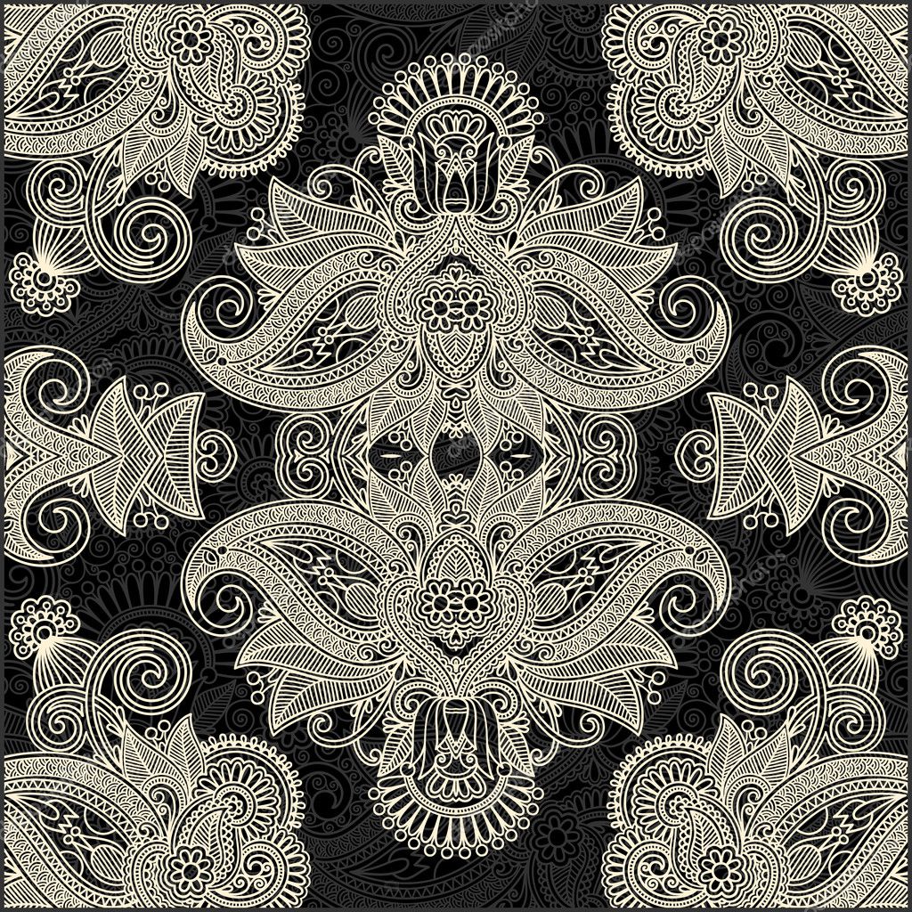 Floral Paisley Bandana Floral Paisley Bandana