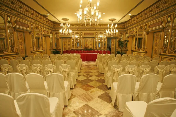 Luxurious conference hall in hotel
