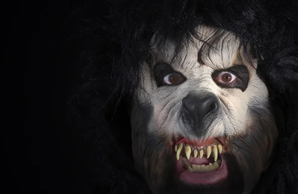 A Close Up of the Face of a Werewolf