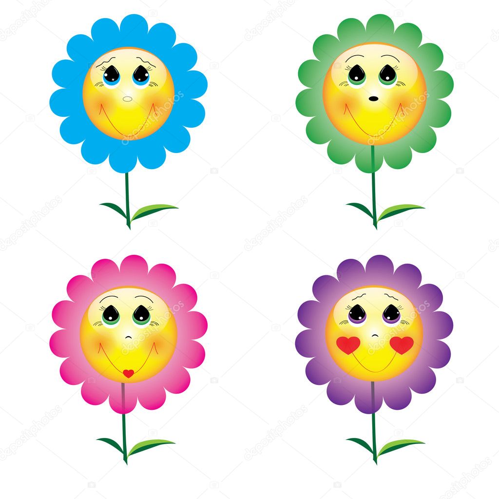 Small Cartoon Flower