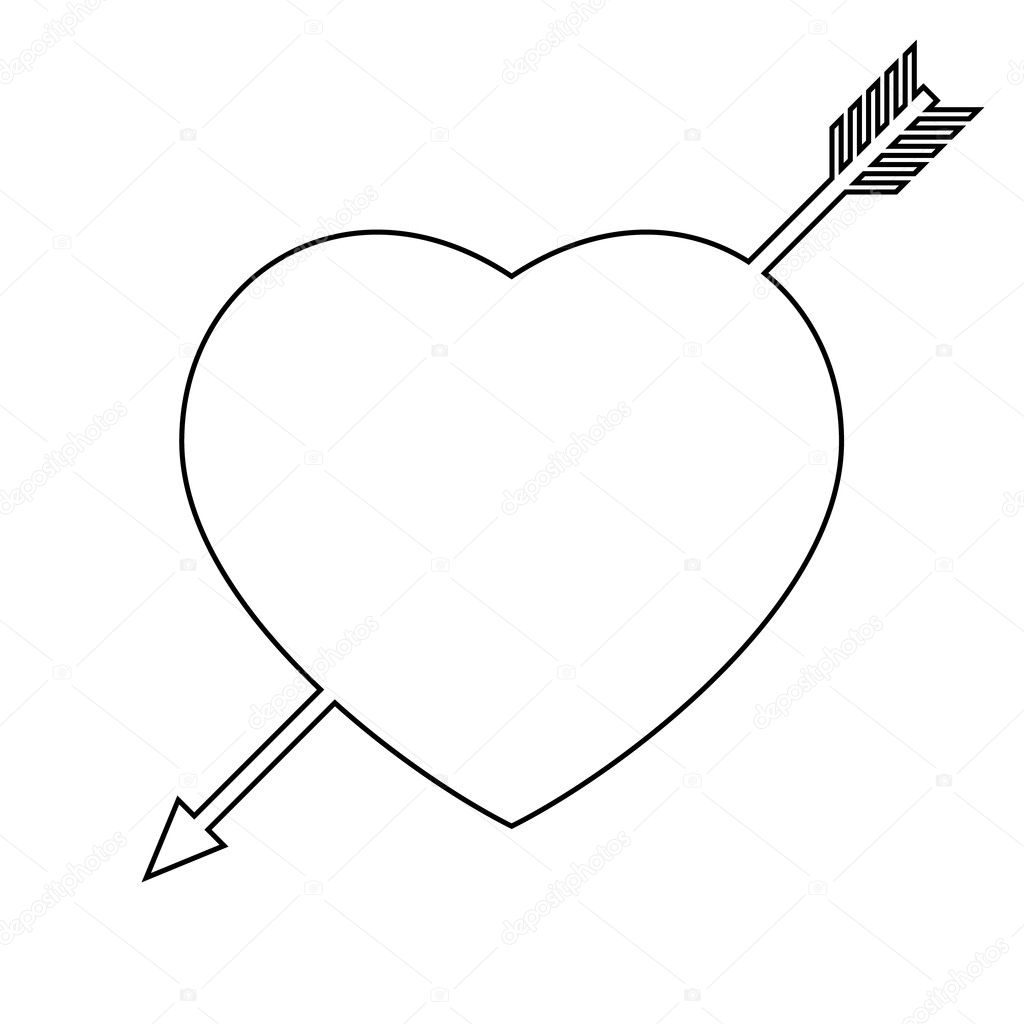 Line Art Heart