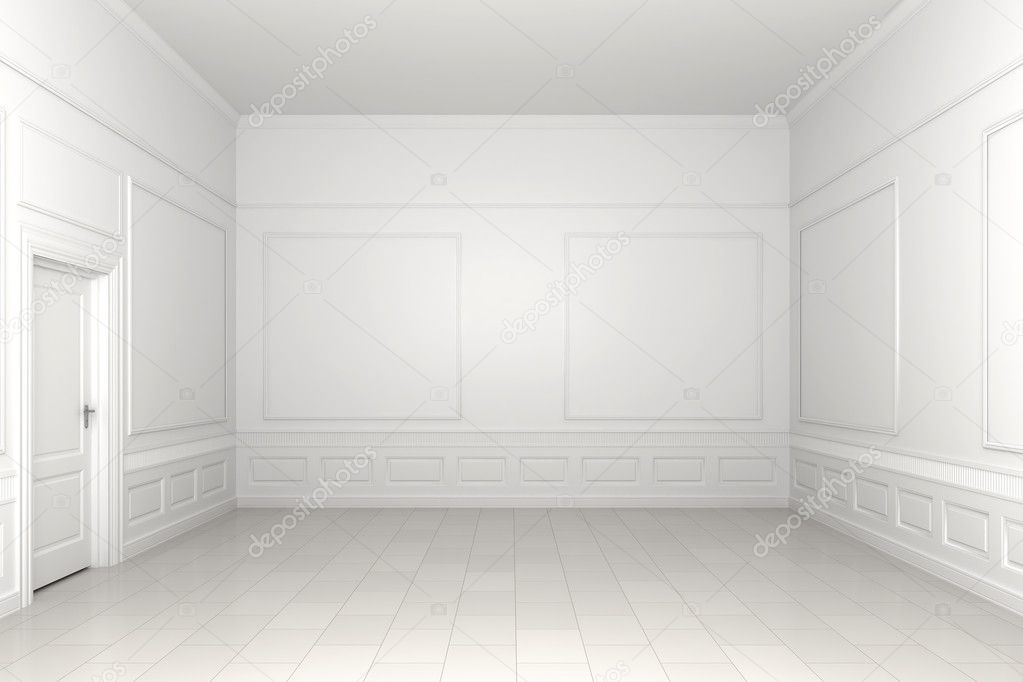 Sala blanca vacÃa — fotos de stock © arquiplay77 #8215495