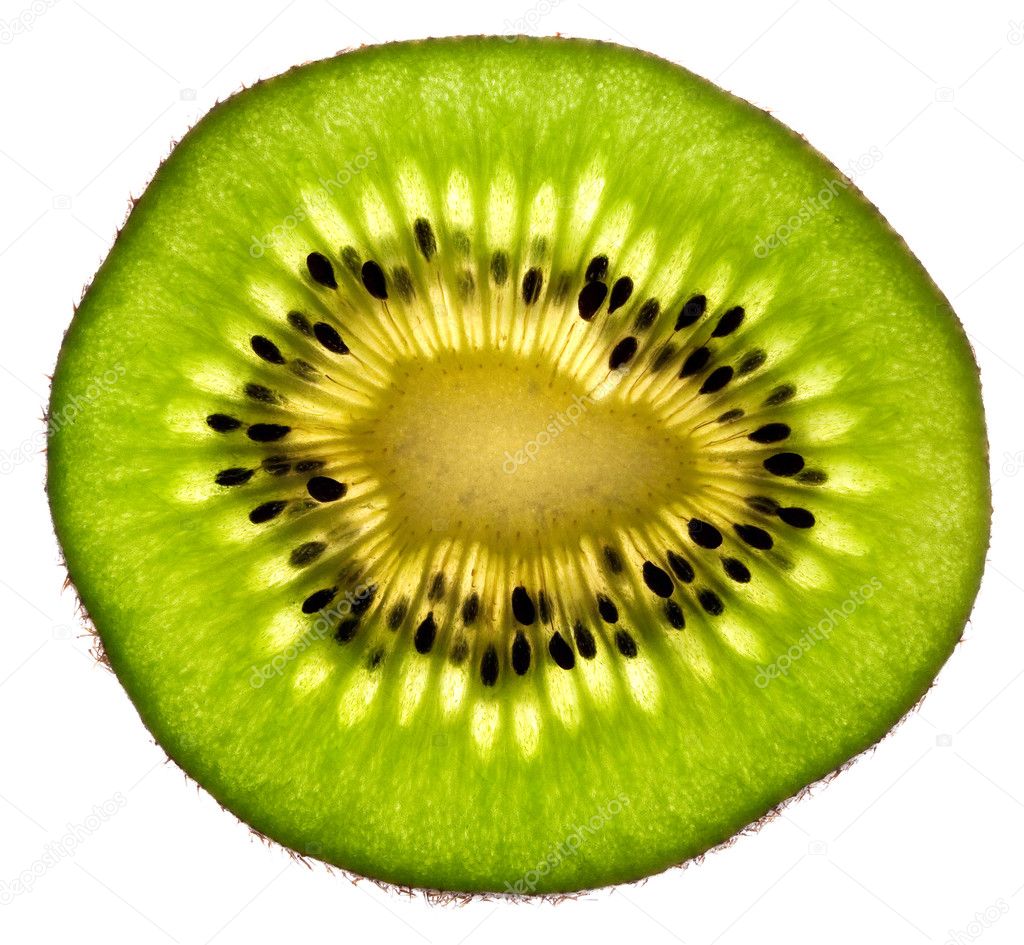 Sliced Kiwi Fruit