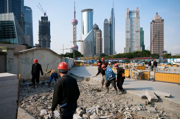 Shanghai migrant workers