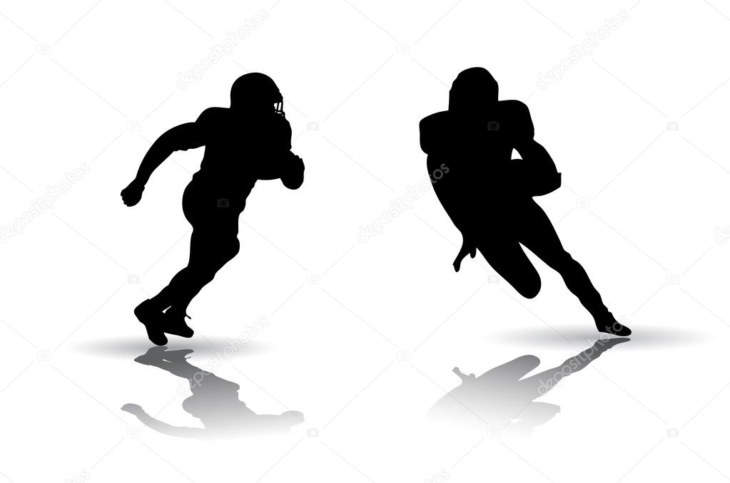 football helmet silhouette