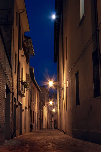 Dark alley in the old town