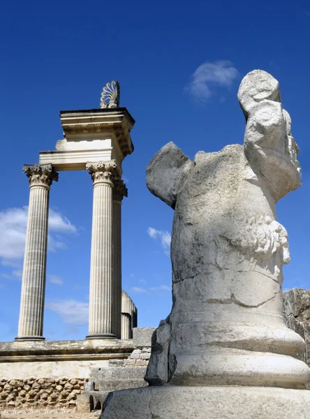 Roman Arch and statue