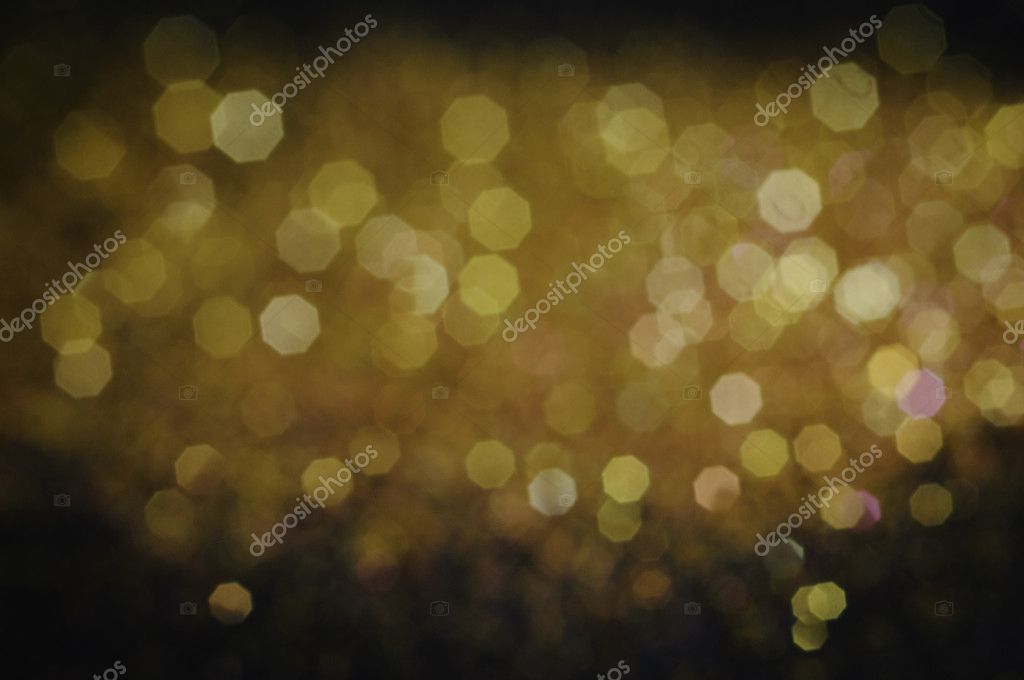 Gold Lights Background