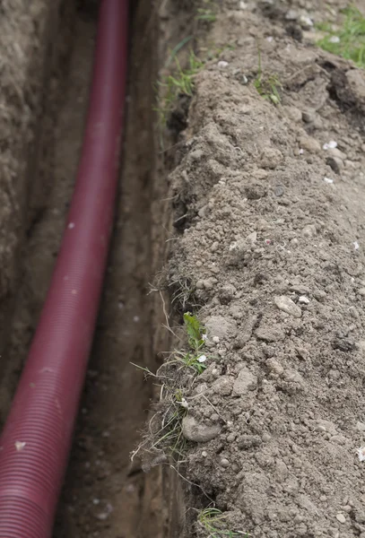 Conduit in the trench