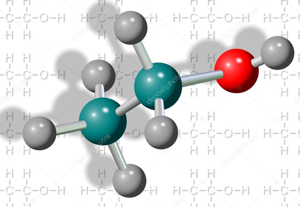 Ethanol Molecule