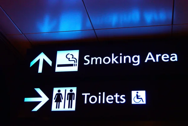 Smoking Area Toilets Singapore Airport
