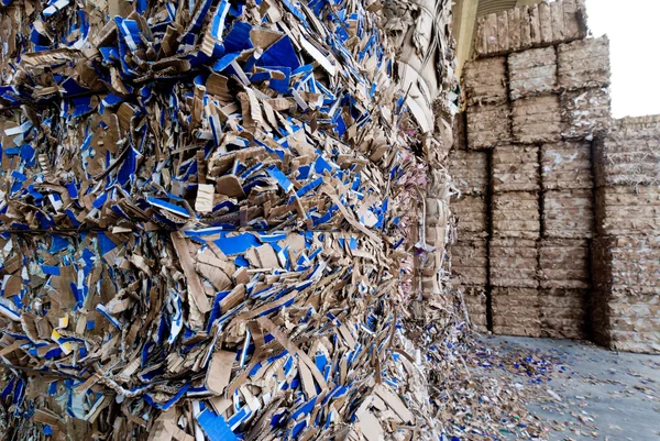 Recycling of waste paper