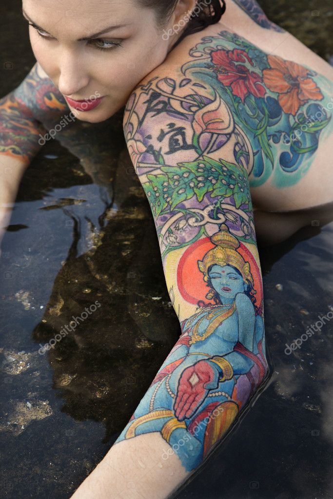 Sexy Naked Tattooed Women 120