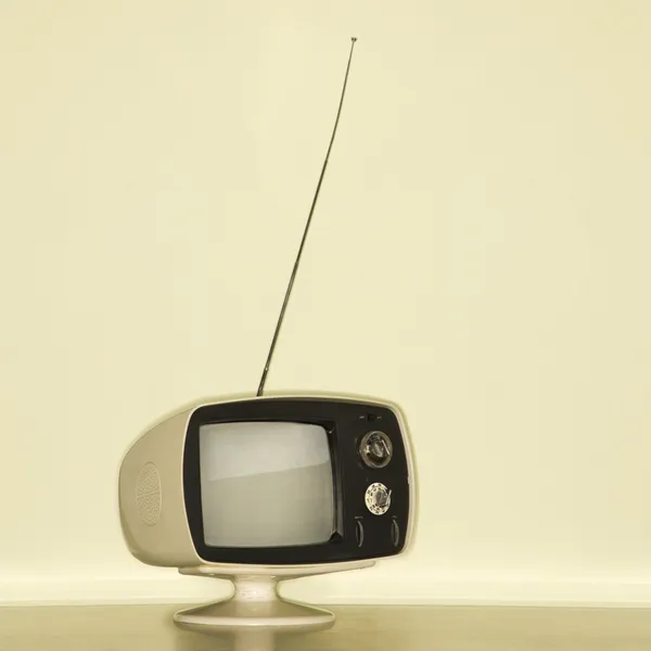 Vintage television set.