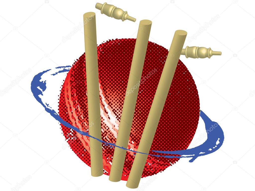 CRICKET SYMBOL — Stock Photo © magagraphics 10106897