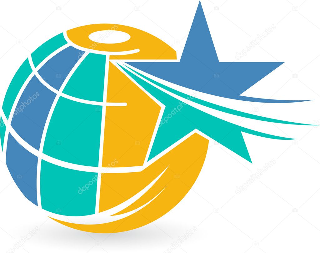 A Globe Logo