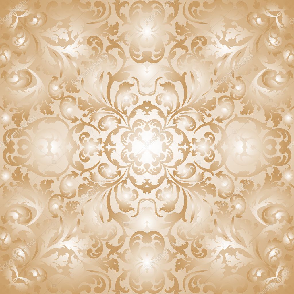 Cream Floral Background