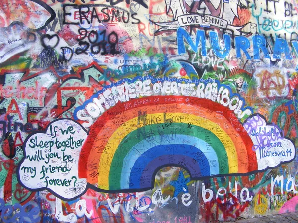 John Lennon Wall, Prague