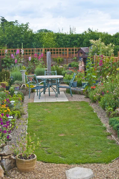 Back garden in England