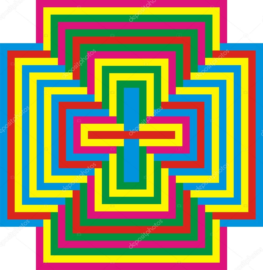 Abstract colored line design — Stock Vector © Dustbinman 8747771