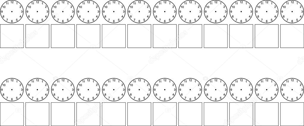 Blank Clocks