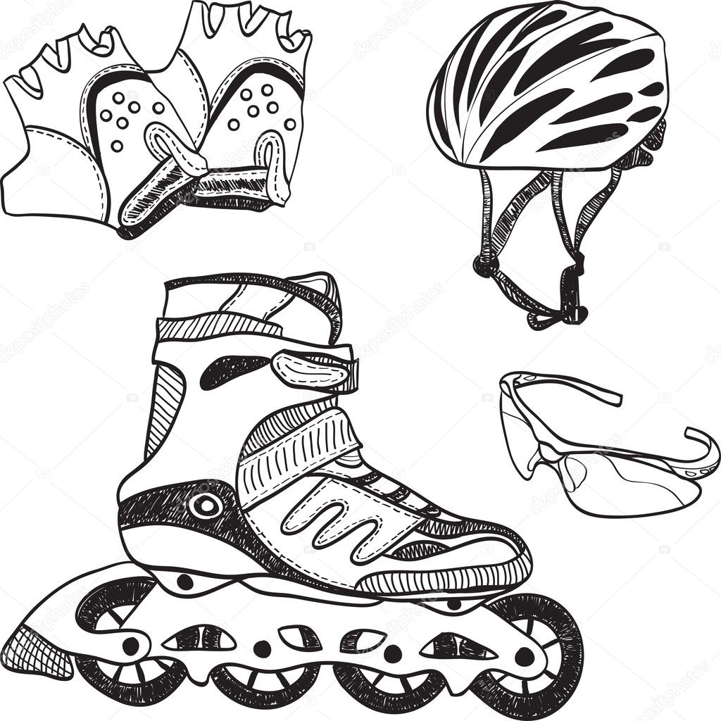 Roller Skate Vector
