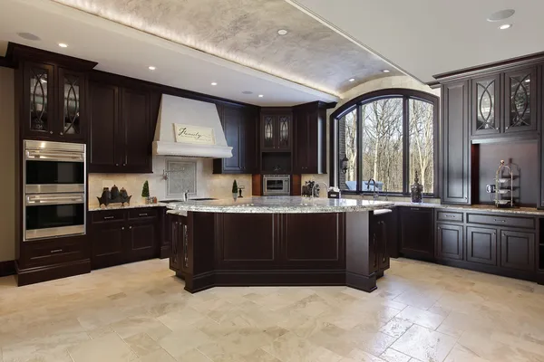 Large kitchen in luxury home