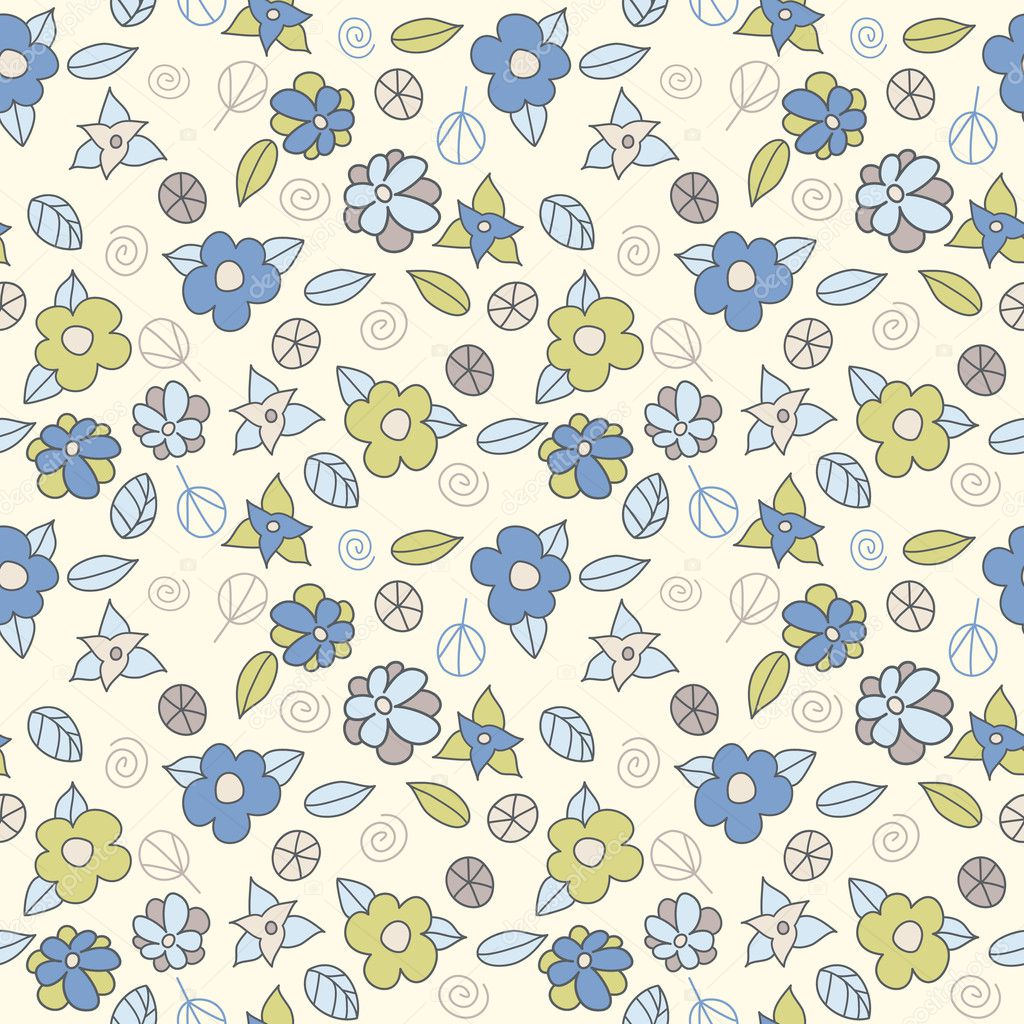 Cute Little Pattern | seamless pattern with cute small flowers stock vector Cute Little Pattern | seamless pattern with cute small flowers stock vector