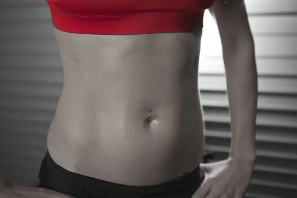 Close Up of Fitness Female Abs