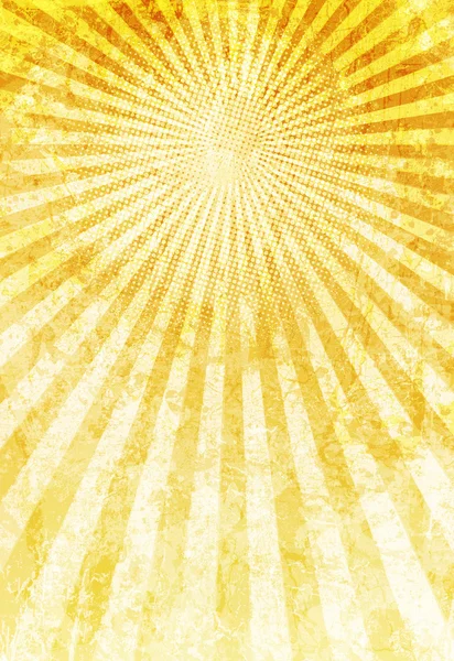 Gold Light Rays Background