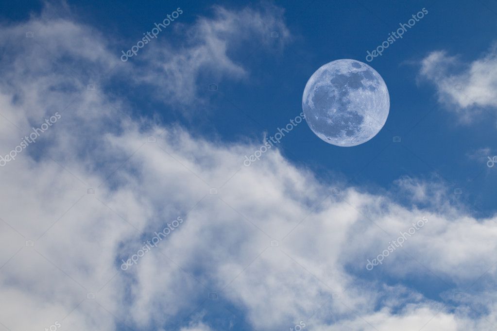 Moon In Daytime