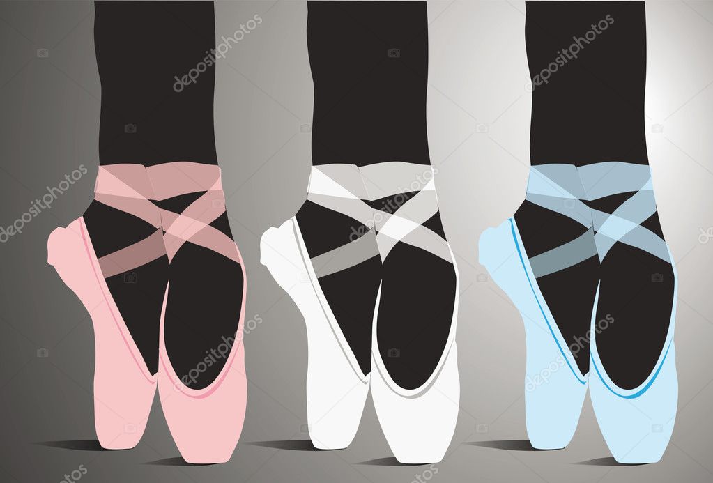 Ballet Shoe Vector