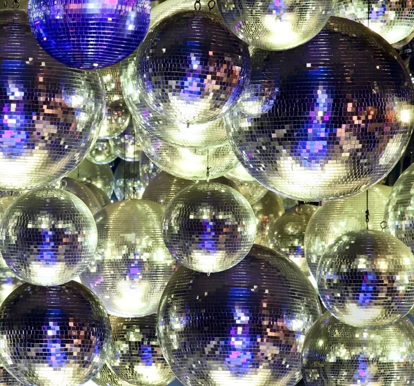 Disco ball at nightclub