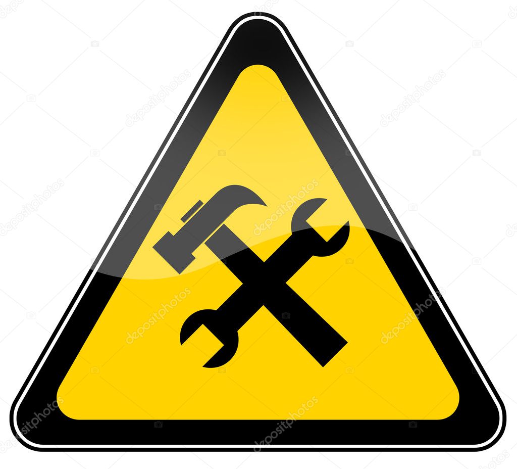 construction sign images