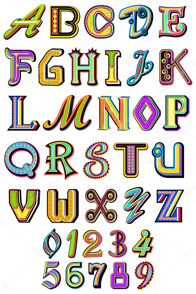 Colorful Alphabet