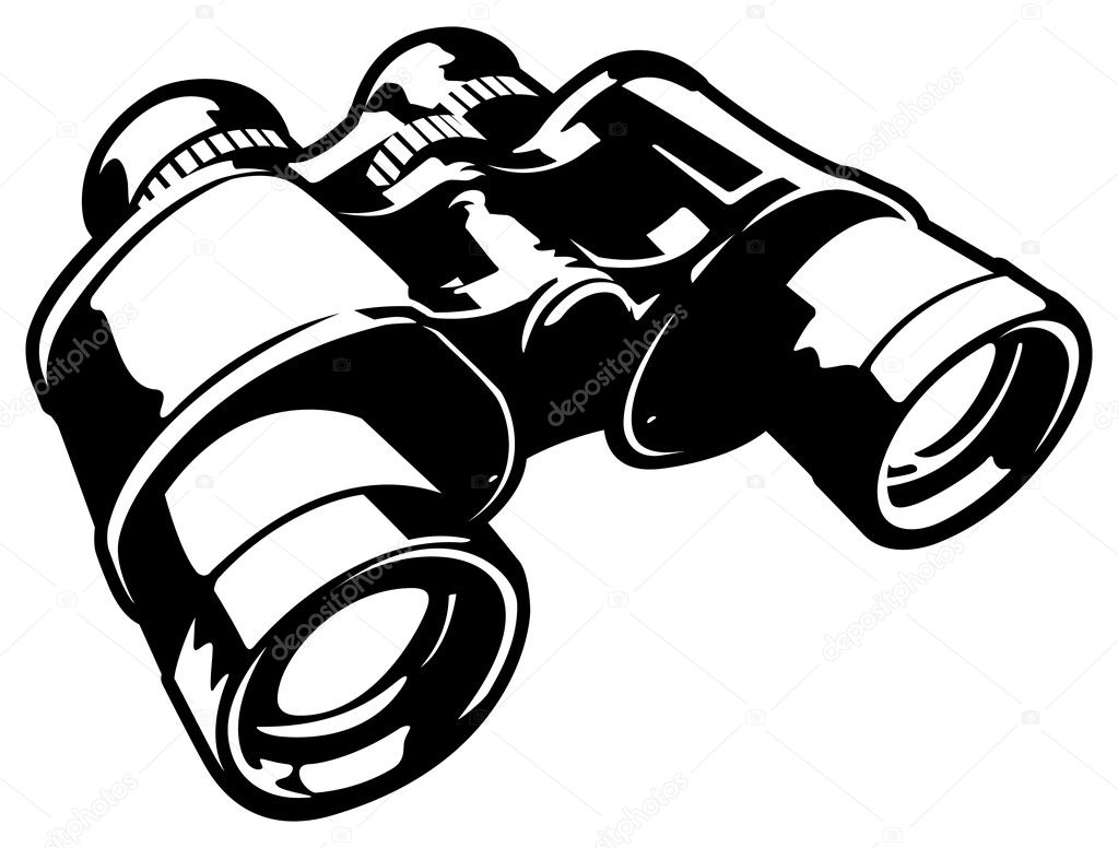 Vector Binoculars — Stock Vector © JRMurray76 #9207614