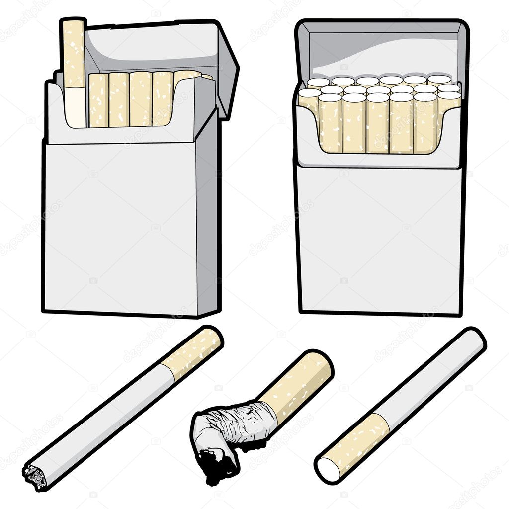 Cigarettes Vector