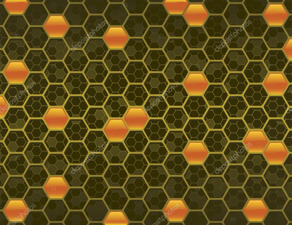 Honeycomb Vector Image