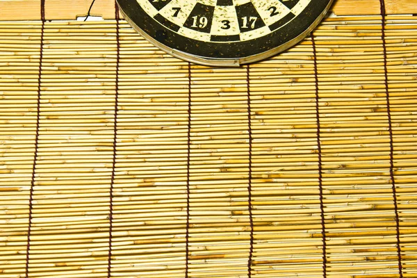 Darts on a Bamboo wall