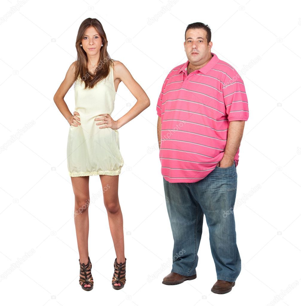 Slim Girl And Fat Man Stock Photo Gelpi 7410 | Hot Sex Picture