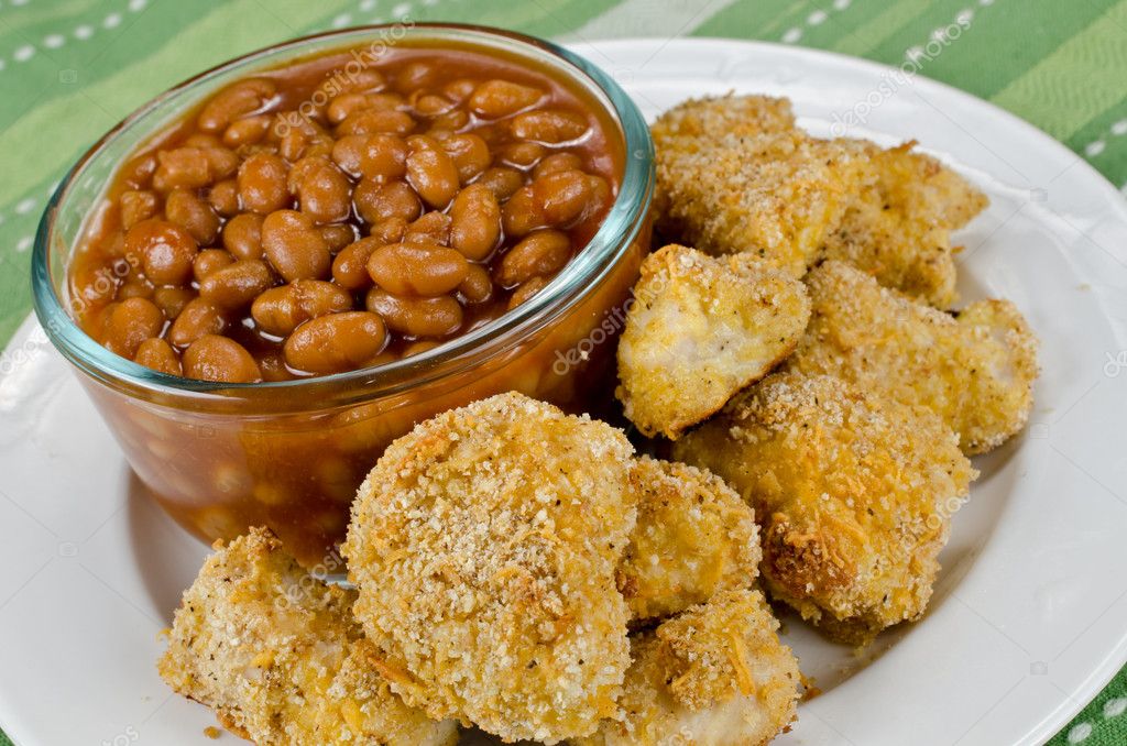 Chicken Nuggets — Stock Photo © Scruggelgreen 10085754