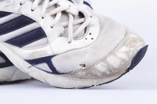 Classic worn sports shoes