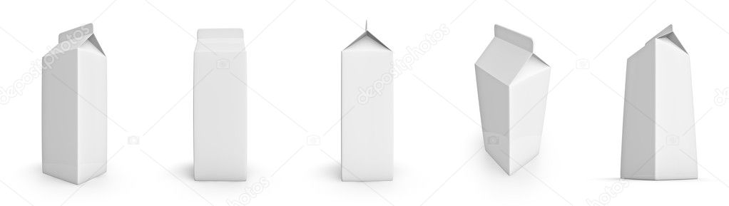 blank juice carton