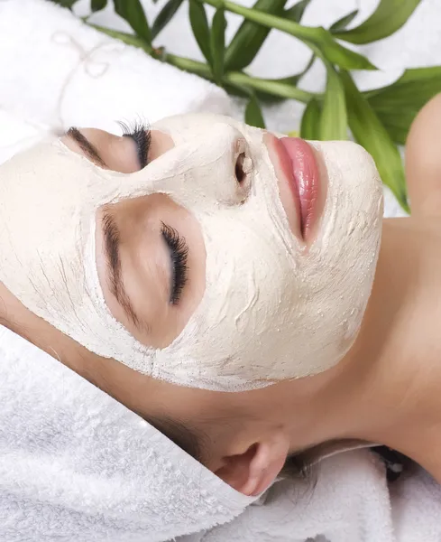Beauty in Spa. Clay Facial Mask. Dayspa