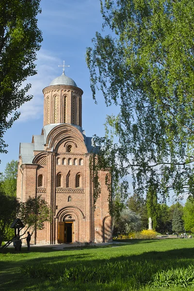 Ancient orthodox church in park