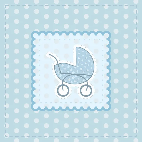 Greeting card for baby boy