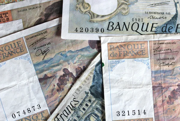 French banknotes