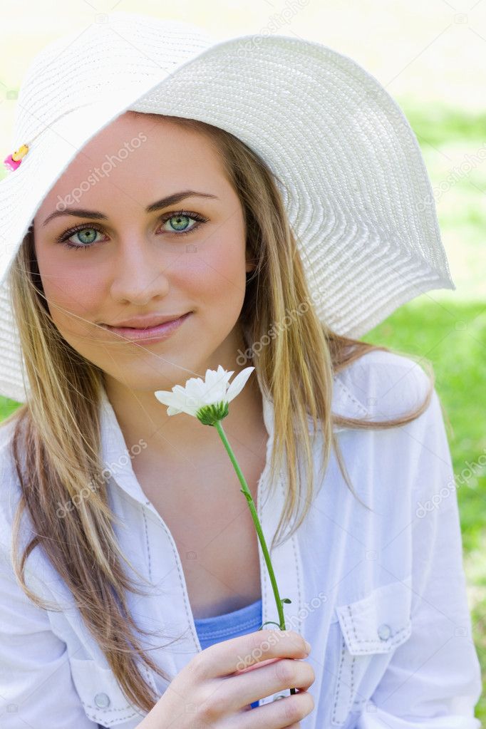 Girl Wearing Hat