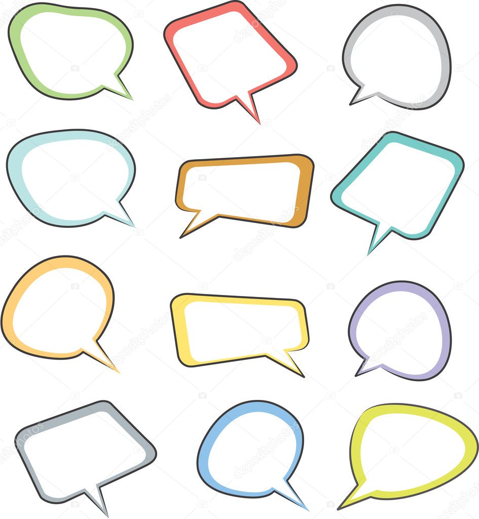 Call outs — Stock Vector © interactimages #9960534