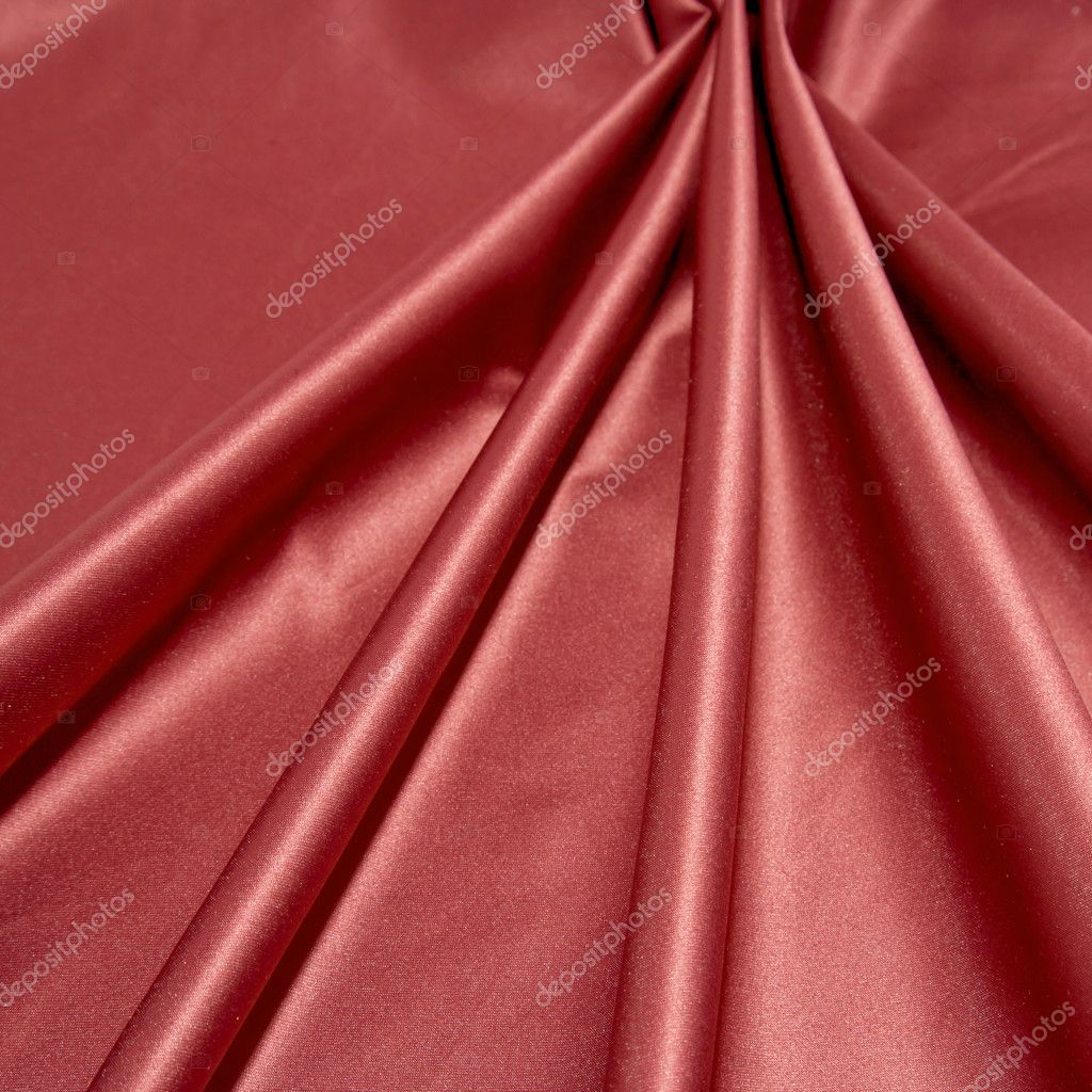 red satin fabric